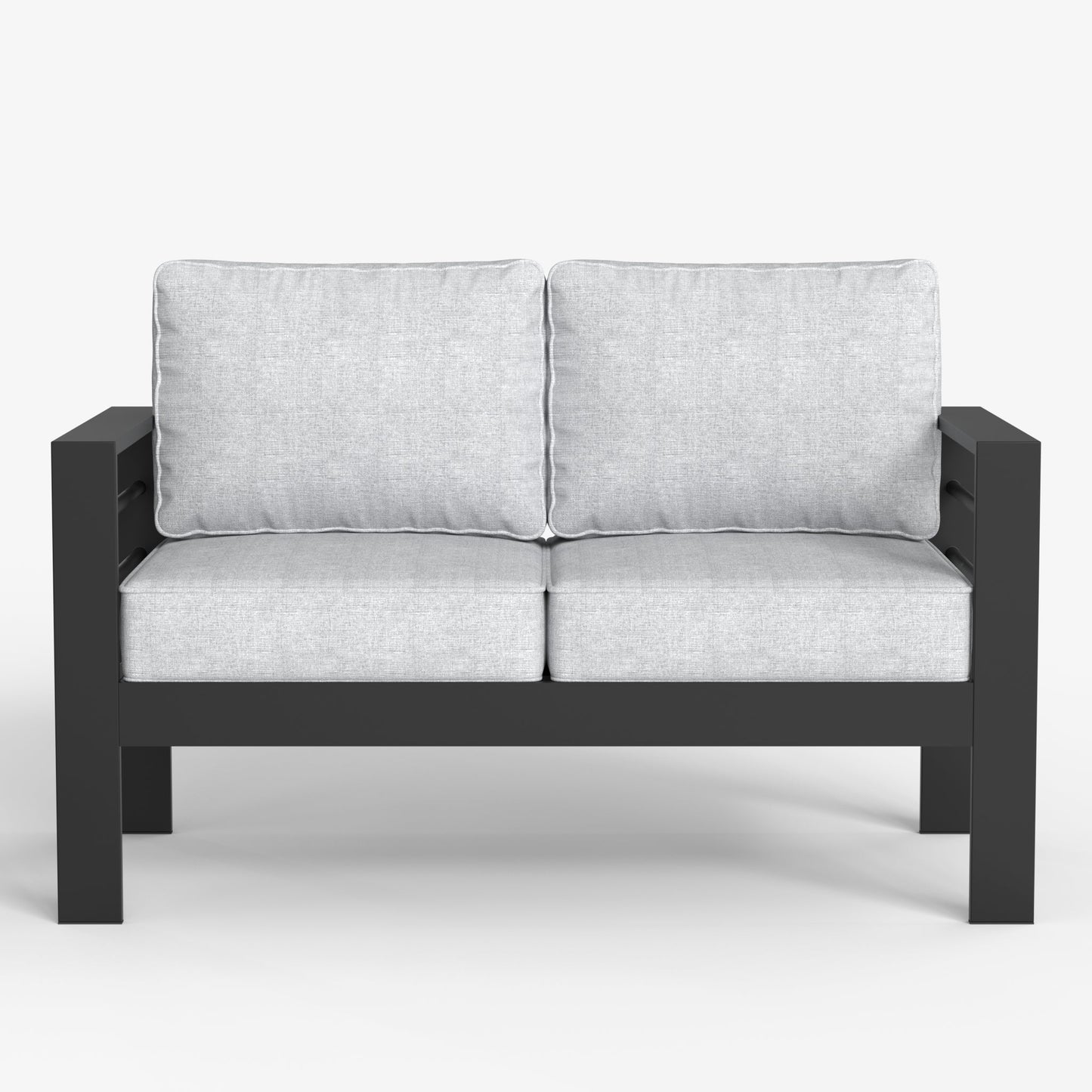 LayinSun Aluminum Outdoor Loveseat 2 Seat - Alturas Collection