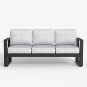 LayinSun Hight Back Aluminum Outdoor Sofa 3 Seat - Hyannis Collection