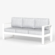 LayinSun Hight Back Aluminum Outdoor Sofa 3 Seat - Hyannis Collection
