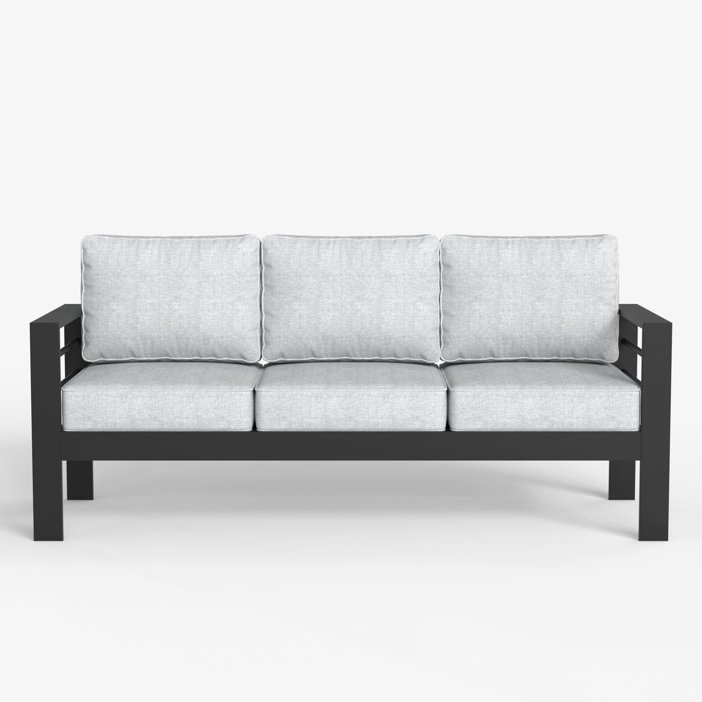 LayinSun Aluminum Outdoor Sofa 3 Seat - Alturas Collection