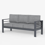 LayinSun Aluminum Outdoor Sofa 3 Seat - Alturas Collection
