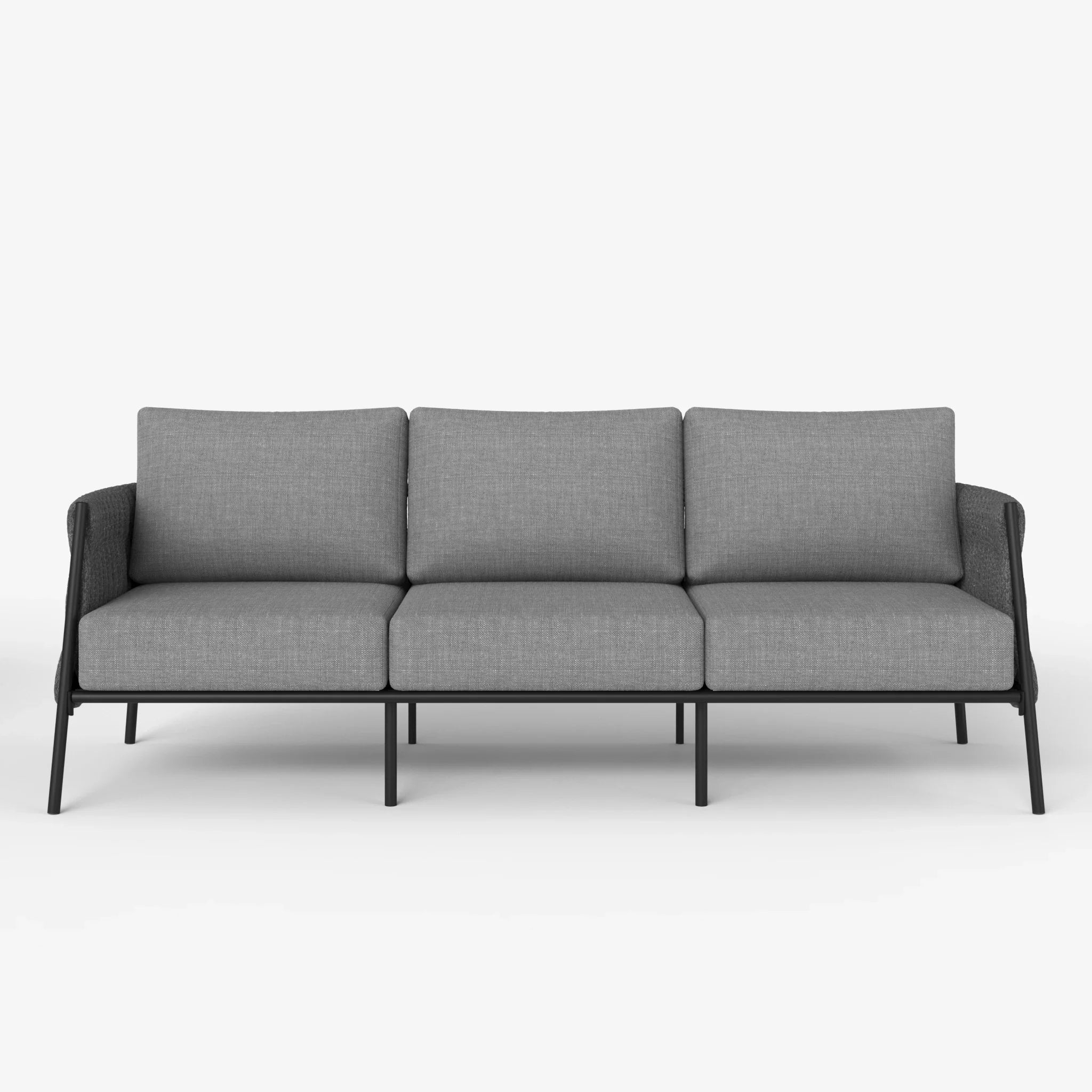 LayinSun Woven Rope Outdoor Sofa 3 Seat - Osborn Collection